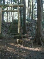 市貝町笹原田古墳群2号墳（菅間神社古墳）